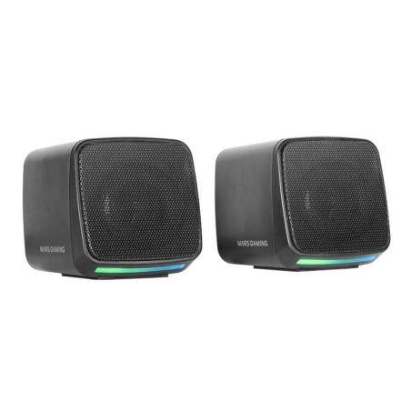 Mars Gaming MS-PRO Altavoces RGB Flow 10 W Negro