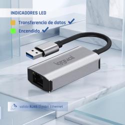 iggual Adaptador USB-A 3.0 a RJ45 Gigabit