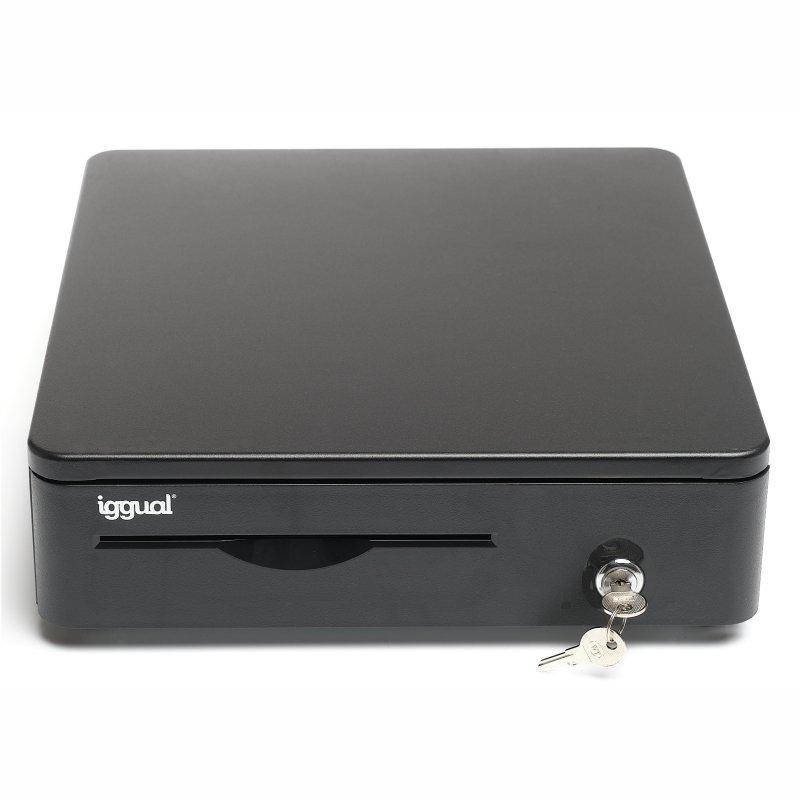 iggual Cajón Portamonedas IRON-10R 38cm 4+5 negro iggual Cajón Portamonedas IRON-10R 38cm 4+5 negro
