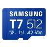 Samsung Micro SDXC T7 512GB clase10 U3 V30 A2