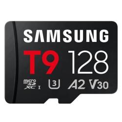 Samsung Micro SDXC T9 128GB clase10 U3 V30 A2 c/a