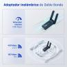 iggual Adaptador USB Wifi 1300 Mbps dual 2.4G/5G