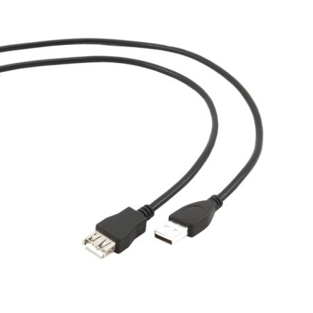 Gembird Cable de Extensión USB de 4,5 Mts Ngr