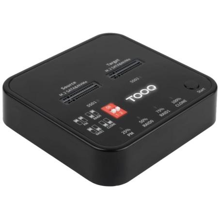 Tooq DockStation 2xSSD M.2NVMe PCIe USB-C3.2 Clone