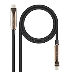 Nanocable Cable USB3.2 Gen2x1 AOC 60W 8K, 15m