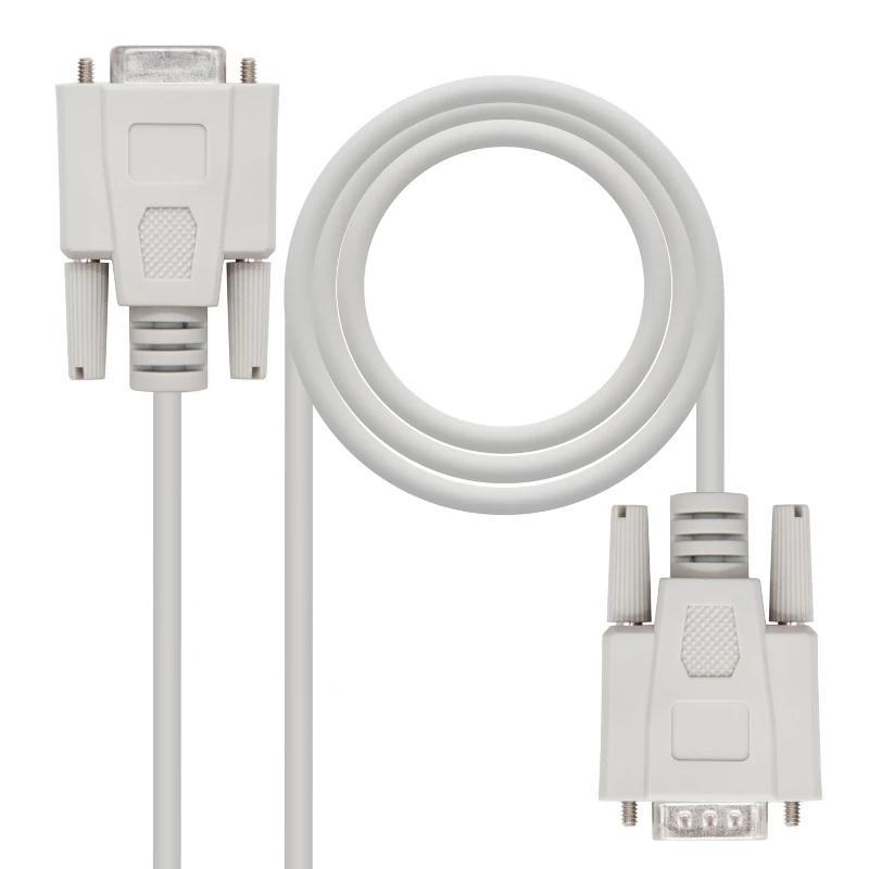 Nanocable Cable Serie Modem DB9/M-DB9/H