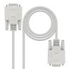 Nanocable Cable Serie Modem DB9/M-DB9/H