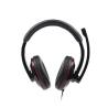 Gembird Auriculares con control de volumen negro