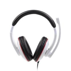 Gembird Auriculares control de volumen blanco