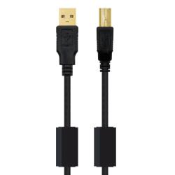 Nanocable Cable USB 2.0 Impresora Ferrita  3.0 M