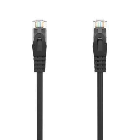 Aisens Latiguillo RJ45 LSZH CAT.6A UTP negro 30cm