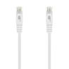 Aisens Latiguillo RJ45 LSZH CAT.6A UTP blanco 0.5m