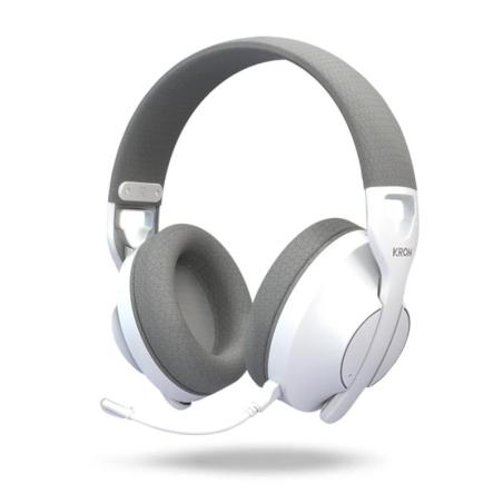 KROM PHASE Auricular GAMING Inalámbrico Blanco