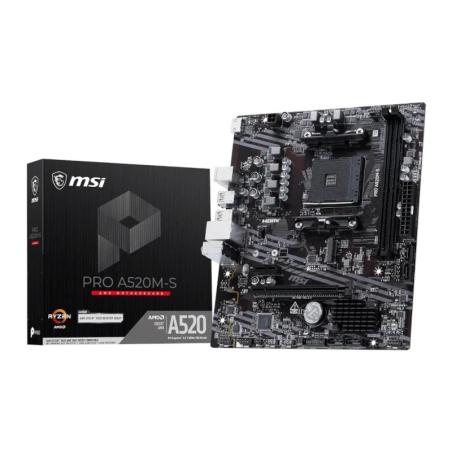 MSI Placa Base PRO A520M-S mATX AM4