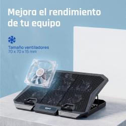 iggual Refrigerador portátil 6 ventiladores RP6V17
