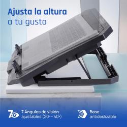 iggual Refrigerador portátil 6 ventiladores RP6V17