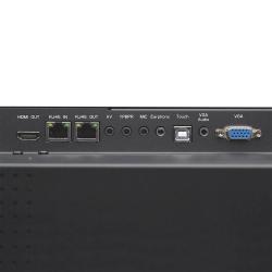 iggual Pantalla interactiva 4K ORCHID 86" Webcam