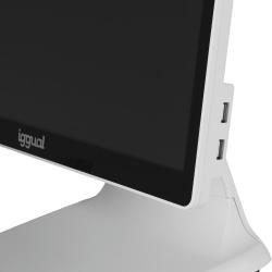 iggual TPV 15,6" 16:9 N100 4+128GB no SO blanco