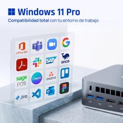 iggual MiniPC Teseracto i5 1235U 16+512 2HDMI W11P