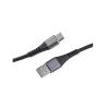 Intenso | Cable USB-A C 1.0m 60W Negro