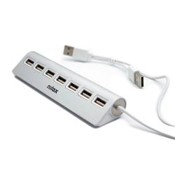 NILOX Hub 7 Puertos Usb 2.0