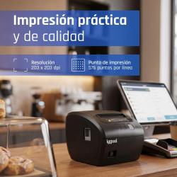 iggual Impresora térmica tickets TP7001 USB+RJ45