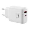 EWENT CARGADOR RAPIDO GAN DE 45W /USB-C PD Y USB-A