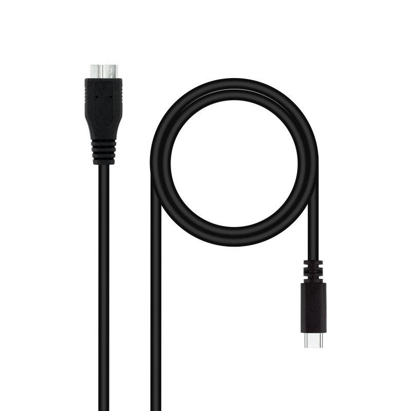 Nanocable Cable USB 3.0, USB-C/M-Micro B/M 1 m Nanocable Cable USB 3.0, USB-C/M-Micro B/M 1 m