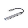Gembird Hub USB-C 4P, USB 3.0 x 1 + USB 2.0 x 3