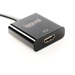 iggual Adaptador DisplayPort (M) a HDMI (H) 4K UHD