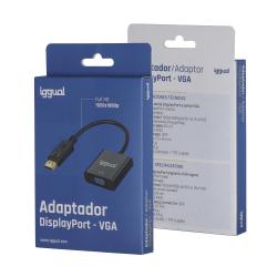 iggual Adaptador DisplayPort (M) a VGA (H)