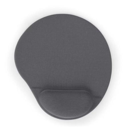 Gembird Alfombrilla de Gel con reposamuñecas Gris