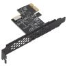 Gembird Tarjeta PCI-Express USB 3.2 GEN1 A-KEY