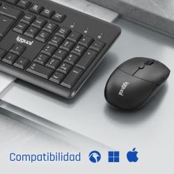 iggual Kit teclado ratón inalámbrico WMK-BASIC