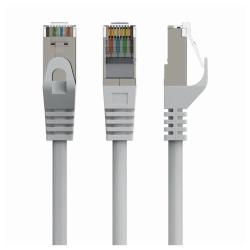 Gembird Latiguillo S/FTP Cat.6A LSZH 20mts Gris