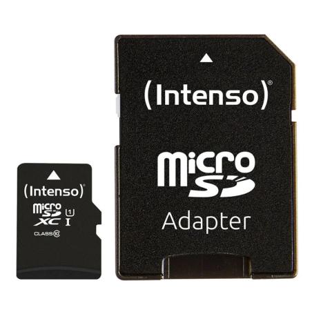Intenso Micro SD UHS-I Premium 64Gb c/adap Pack 3