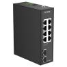 D-link DIS-100G-10P Switch Ind 8xG PoE+ 2x2.5G S