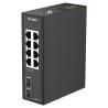 D-link DIS-100G-10P Switch Ind 8xG PoE+ 2x2.5G S