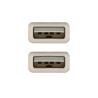 Nanocable Cable USB 2.0, Tipo A/M-A/M, 2.0 m