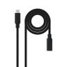 Nanocable Cable USB 3.2 GEN2x2 100W C/M-H 1 m