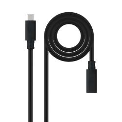 Nanocable Cable USB 3.2 GEN2x2 100W C/M-H 1,5 m