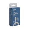 iggual cable USB-A/Lightning 100 cm blanco