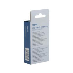 iggual cable USB-A/Lightning 100 cm blanco