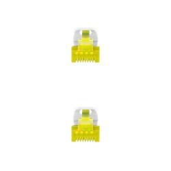 Nanocable Latiguillo LSZH Cat.6A SFTP 25cm Blanco