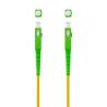 Nanocable Cable fibra SC/APC LSZH Amarillo 10m