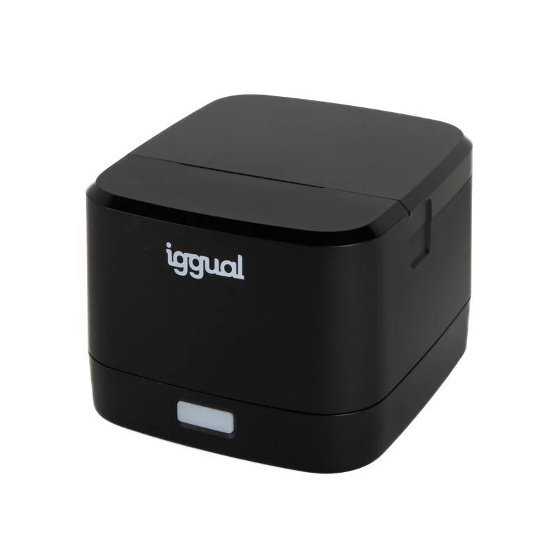 iggual Impresora térmica TP EASY 58 USB+RJ11 negra iggual Impresora térmica TP EASY 58 USB+RJ11 negra