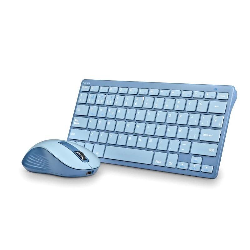 NGS KIT TECLADO Y RATON MULTIFUNCION RECARG AZUL NGS KIT TECLADO Y RATON MULTIFUNCION RECARG AZUL