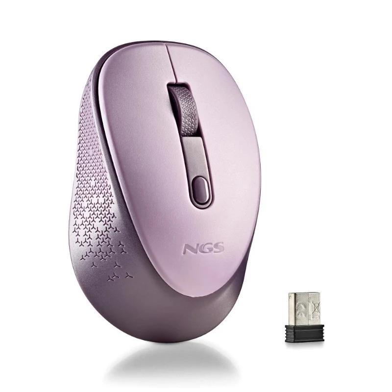 NGS RATON INALAMBRICO 800/1600DPI Lila NGS RATON INALAMBRICO 800/1600DPI Lila