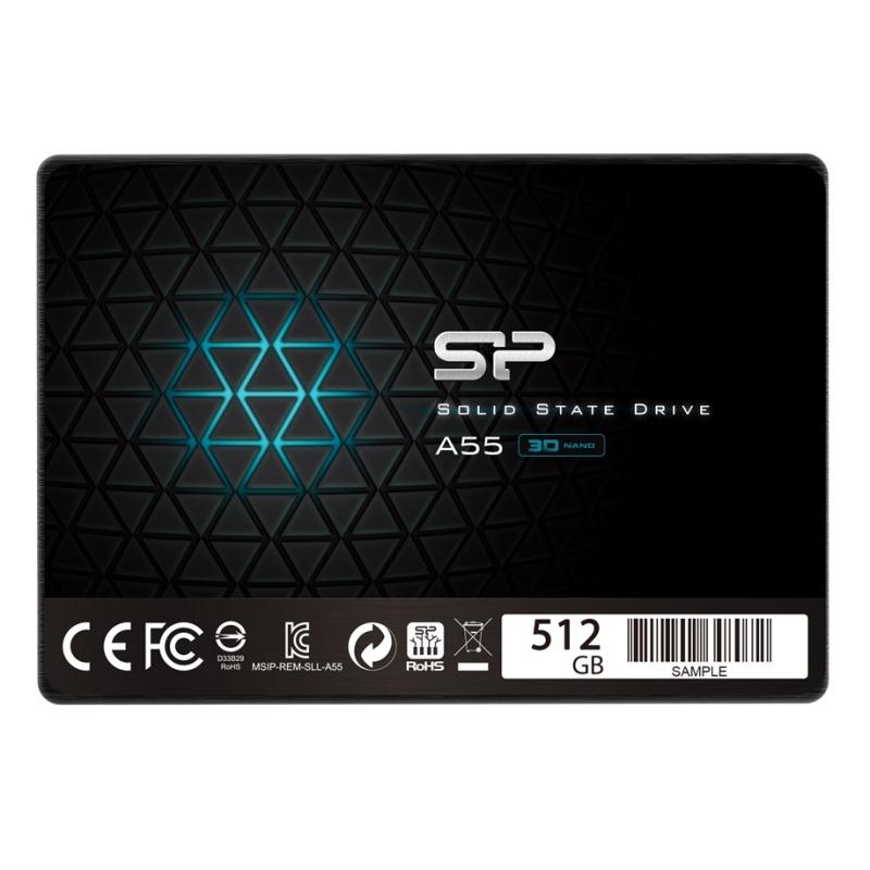 SP Ace A55 SSD 512GB 2.5" 7mm Sata3 SP Ace A55 SSD 512GB 2.5" 7mm Sata3