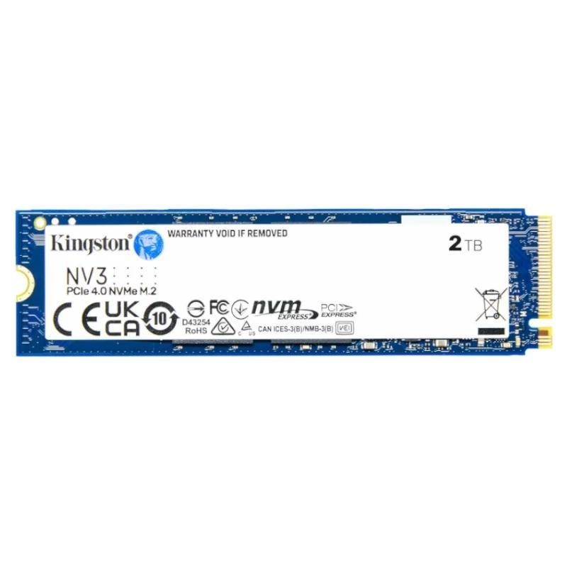Kingston NV3 SSD 2TB PCIe NVMe Gen 4.0 Kingston NV3 SSD 2TB PCIe NVMe Gen 4.0